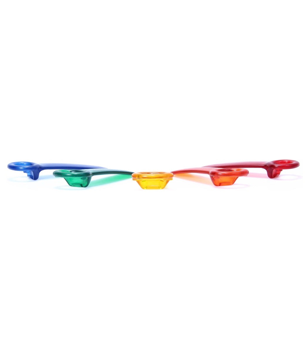 Ouvre-bocal JarKey ergonomique en plastique coloré