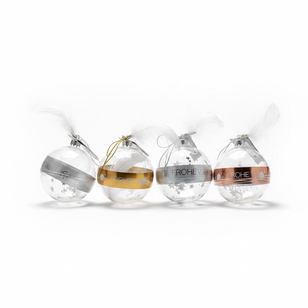 Petites boules de Noël Räder porcelaine