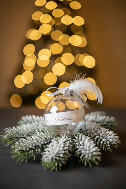 Petites boules de Noël Räder porcelaine