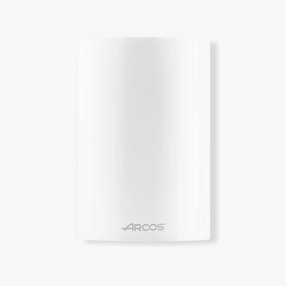 Bloc oval rangement couteaux fibres synthétiques amovibles blanc 220 x 160 x 65 mm - Arcos