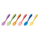 Lot de 6 petites cuillères couleurs assorties - Guzzini