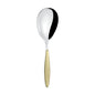 Cuillère à riz Feeling Guzzini en inox, manche coloris sable