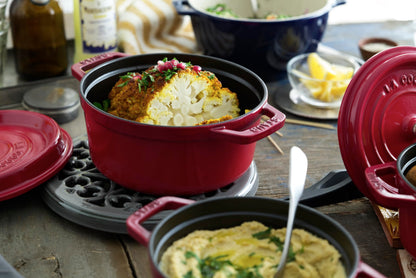 Cocotte en fonte ronde 22 cm - Staub