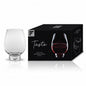 Set de 2 verres à vin Freeform - grande capacité de 60 cl
