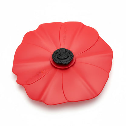Couvercle coquelicot en silicone - s'adapte à de nombreux diamètres
