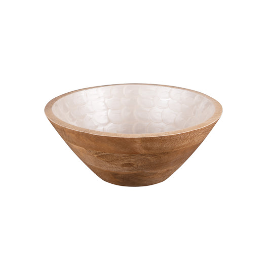Saladier Venus en manguier 30 cm - Table passion