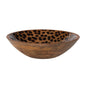 Coupe Léopard en manguier 30 cm - Table Passion