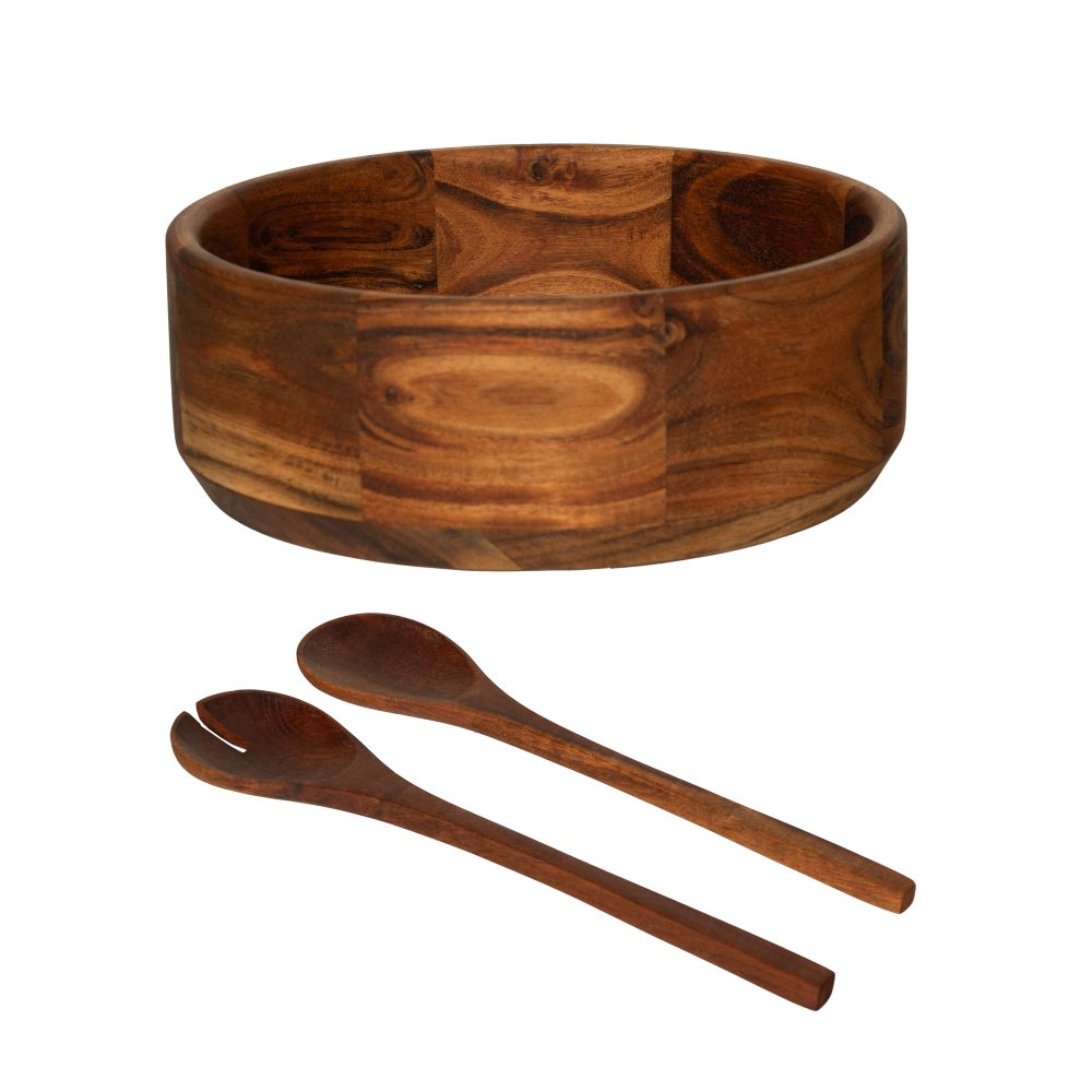 Saladier avec couverts Seve 26 cm - Table Passion