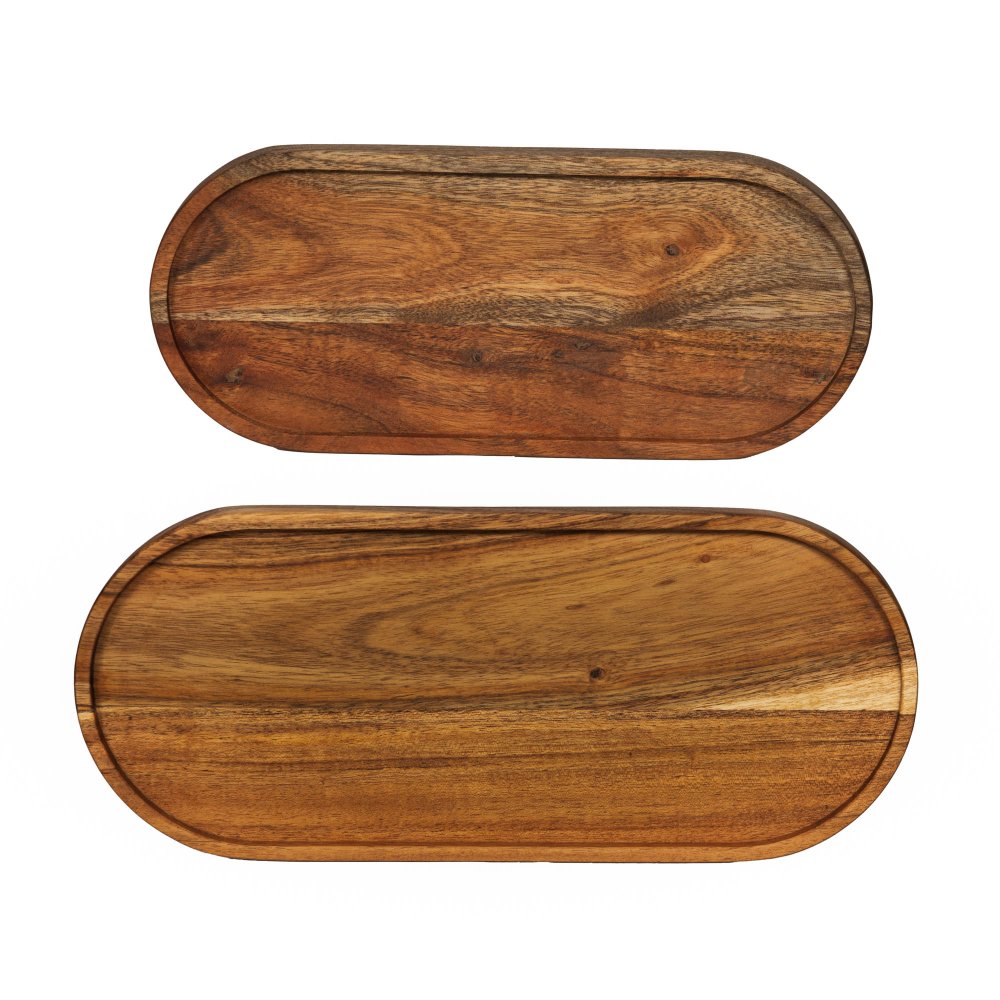 Lot de 2 plats ovales Seve 35x15 cm - Table Passion