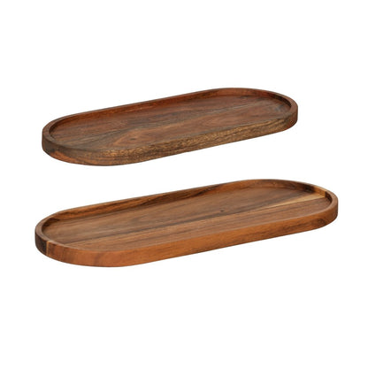 Lot de 2 plats ovales Seve 35x15 cm - Table Passion