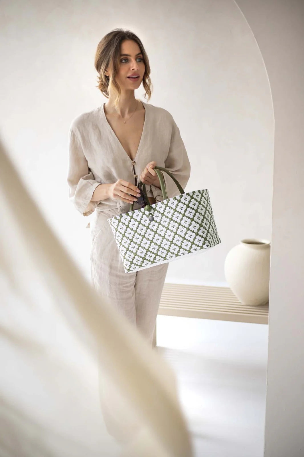 Panier mini motif bag Shopper - Handed by