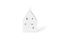 Petite maison lumineuse de Noël Räder porcelaine blanche