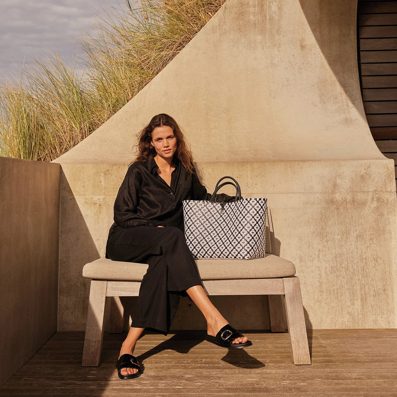 Panier motif Bag Shopper - Handed by