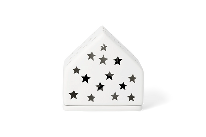 Maison lumineuse étoiles Räder porcelaine blanche
