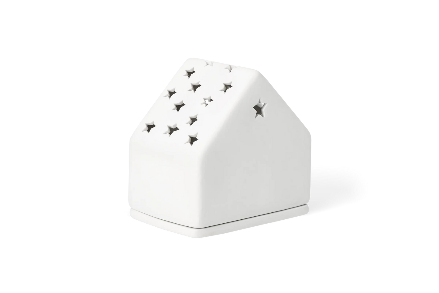 Maison lumineuse étoiles Räder porcelaine blanche