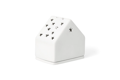 Maison lumineuse étoiles Räder porcelaine blanche