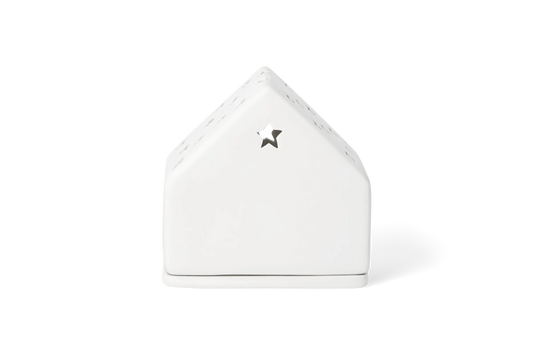 Maison lumineuse étoiles Räder porcelaine blanche