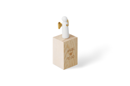 Petit ange compagnon en coffret Räder porcelaine