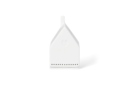 Photophore maison cœur en porcelaine Räder
