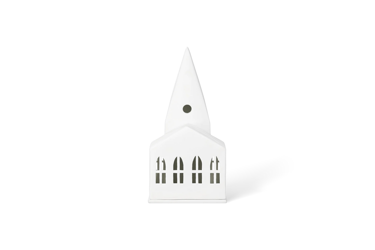 Petite église Räder porcelaine blanche