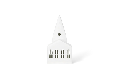 Petite église Räder porcelaine blanche