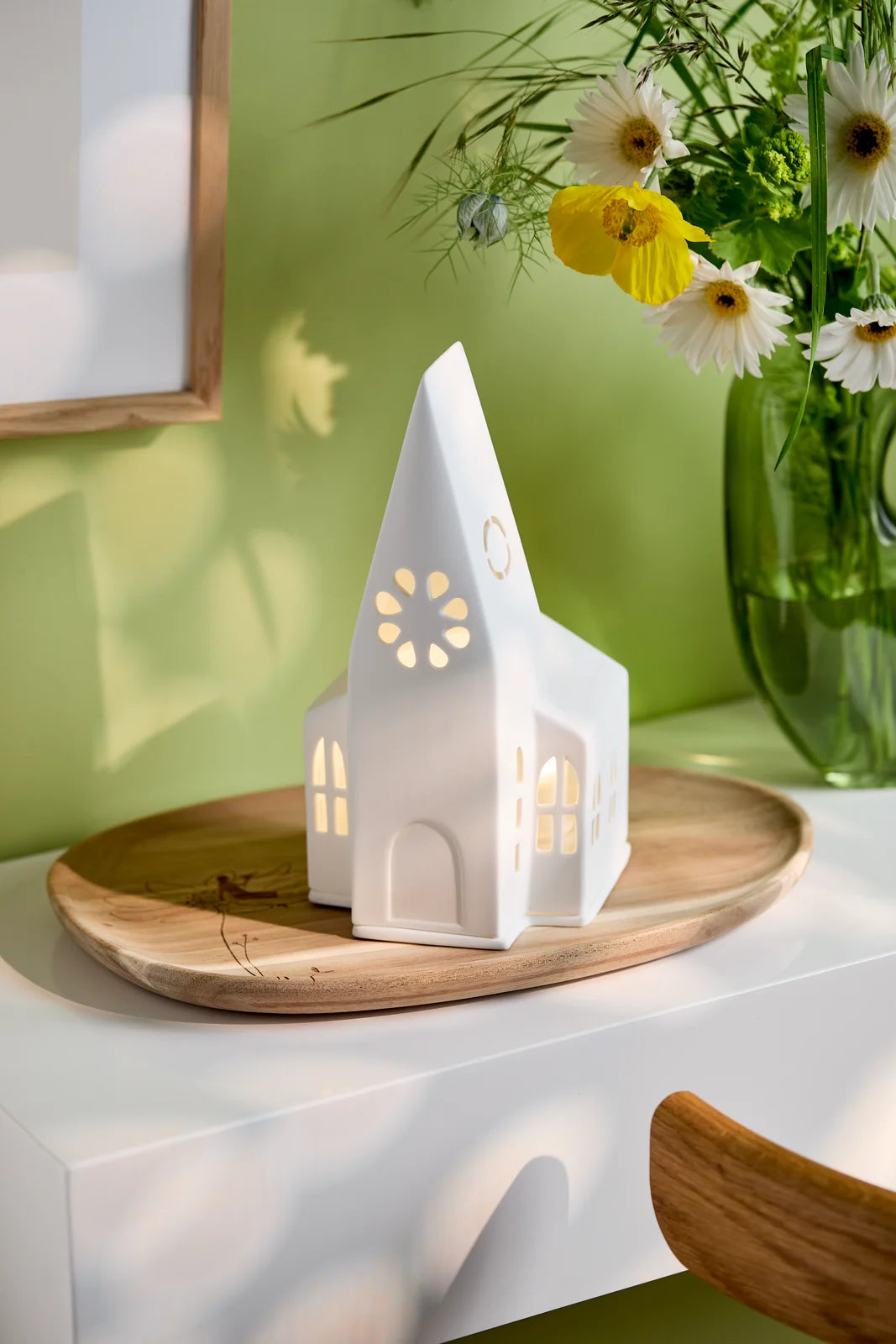 Petite église Räder porcelaine blanche
