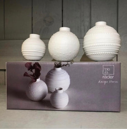 Set de 3 vases boules - Rader