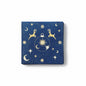 Serv astral bleu 40 x 40 - Francoise Paviot