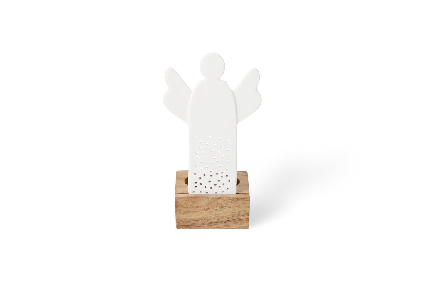 Objet lumineux ange blanc Räder porcelaine