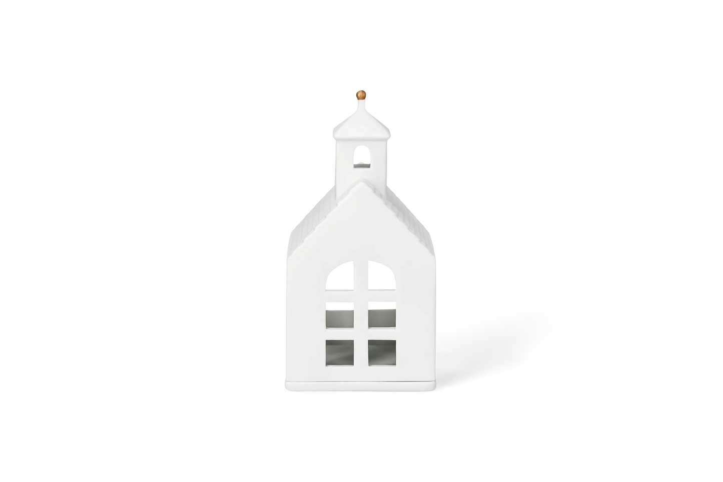 Petite chapelle lumineuse Räder porcelaine blanche