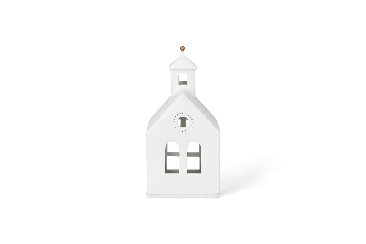Petite chapelle lumineuse Räder porcelaine blanche