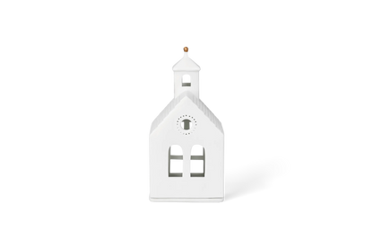 Petite chapelle lumineuse Räder porcelaine blanche