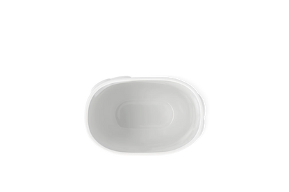 Vase point doré Räder porcelaine blanche