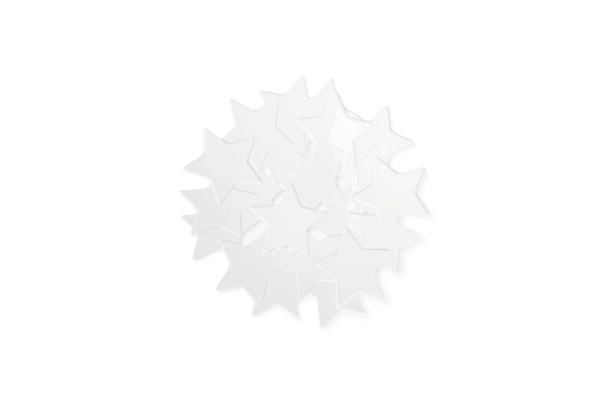 Coupelle bord étoilé Räder porcelaine blanche
