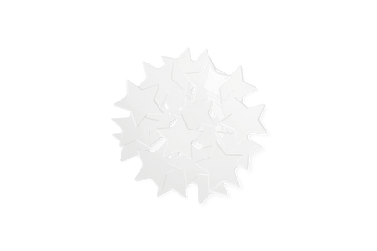Coupelle bord étoilé Räder porcelaine blanche