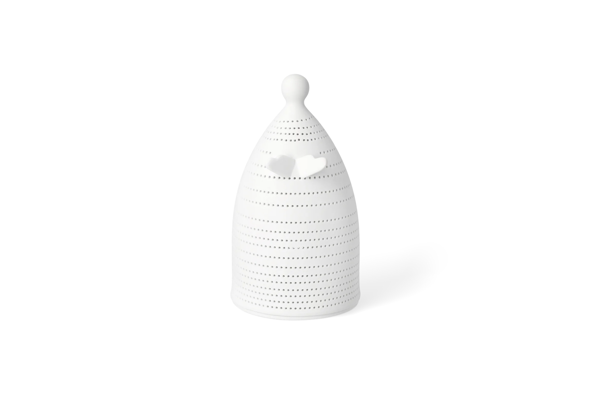 Grand photophore ange Räder porcelaine blanche