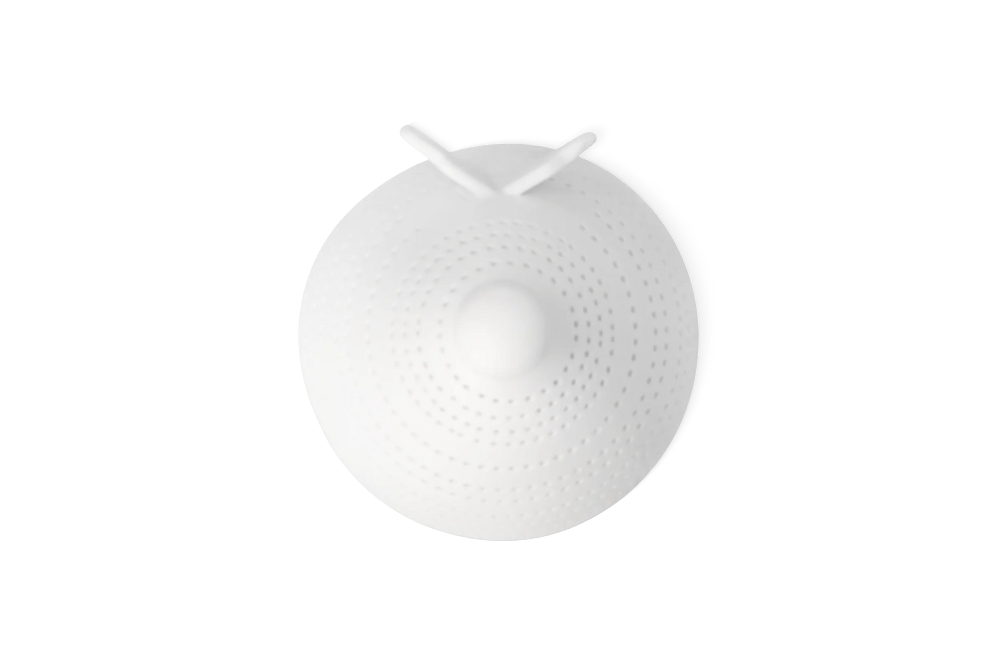 Grand photophore ange Räder porcelaine blanche