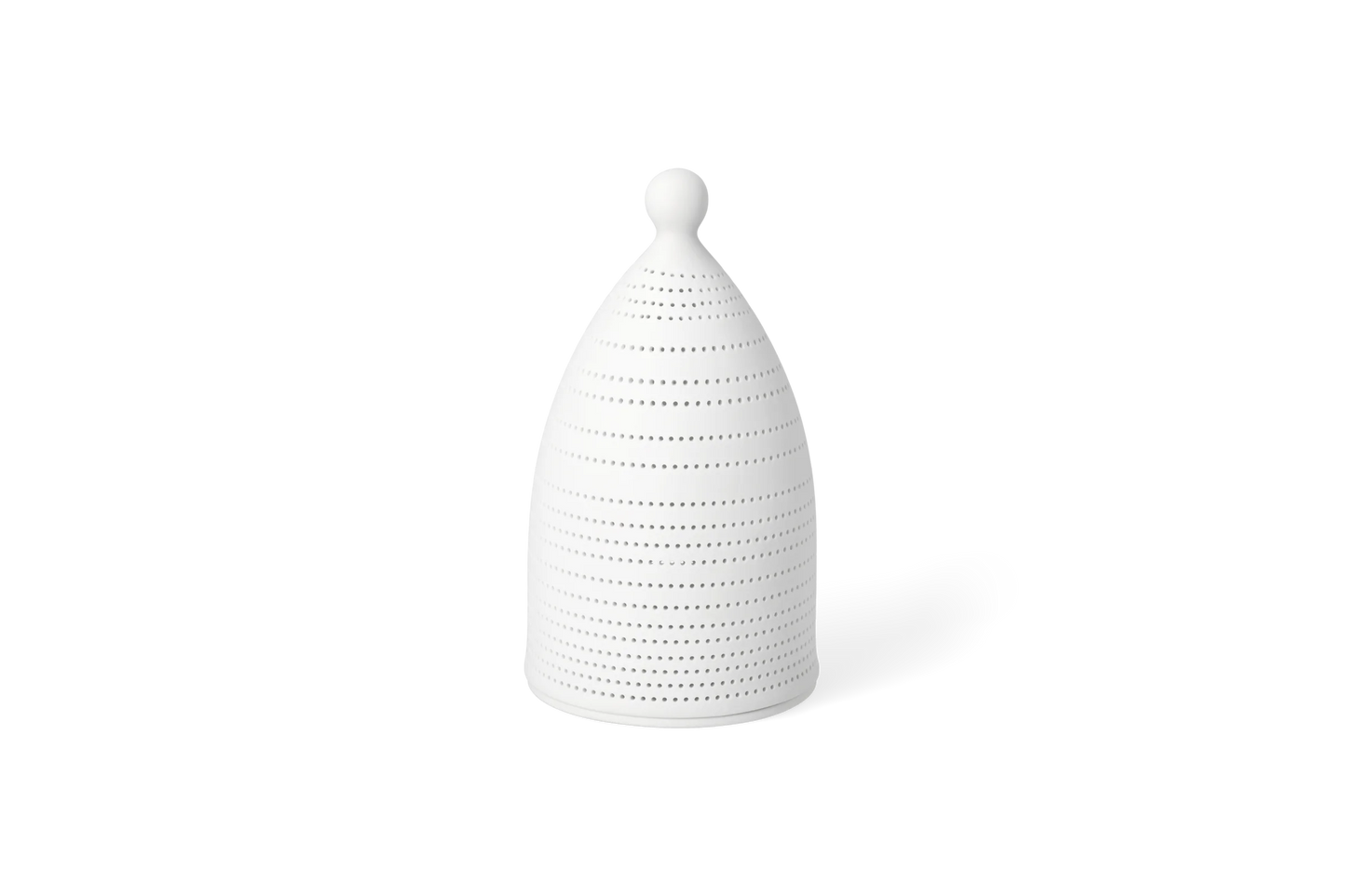 Grand photophore ange Räder porcelaine blanche