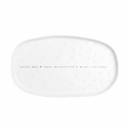 Plateau joyeux Noël Räder porcelaine