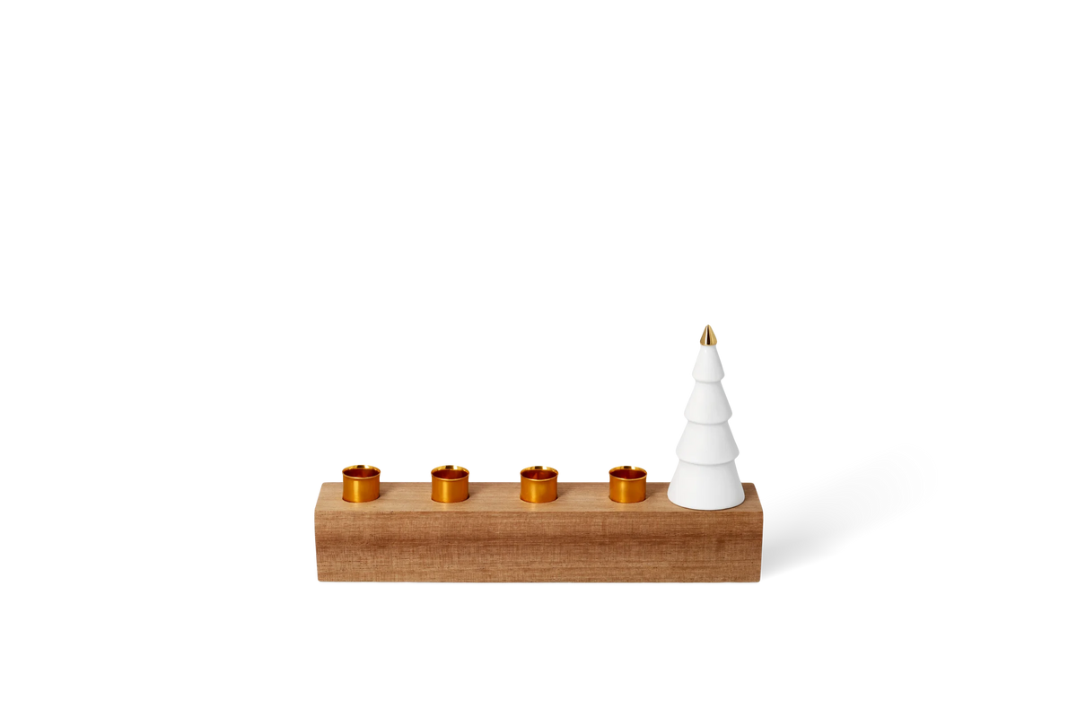Sapin de l'Avent Räder porcelaine
