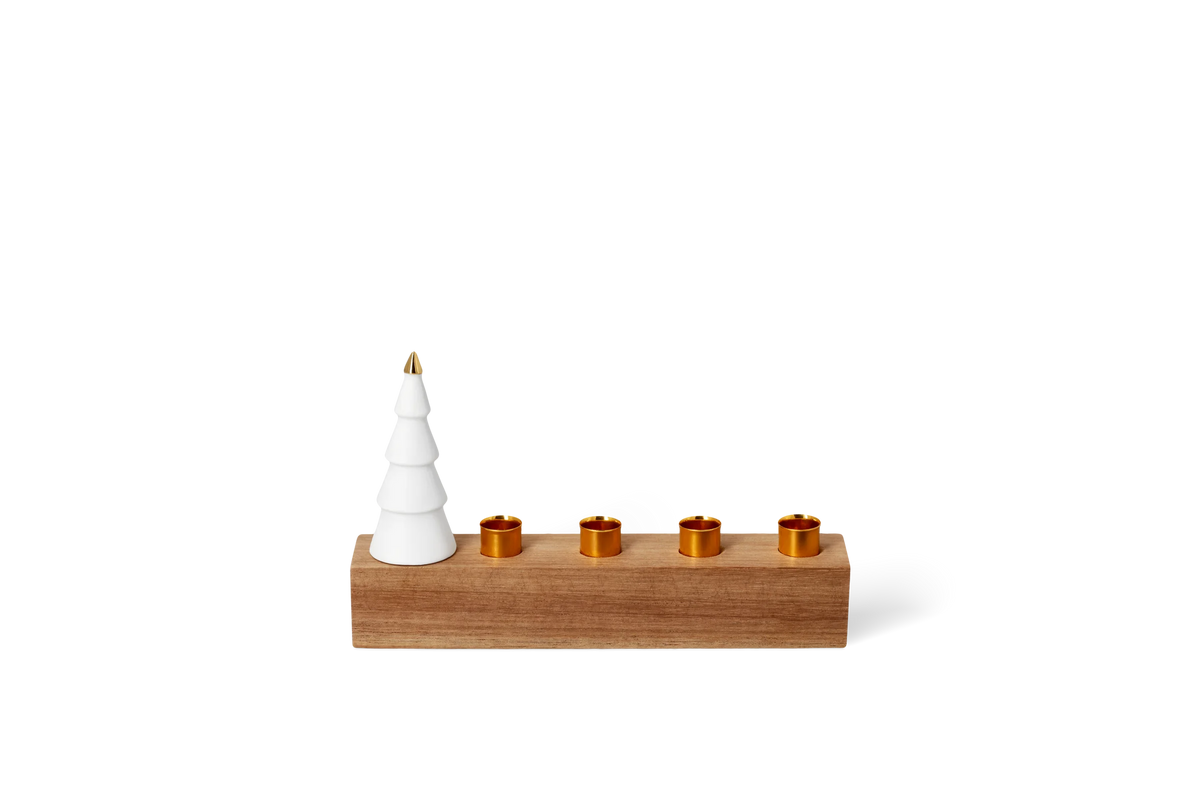 Sapin de l'Avent Räder porcelaine