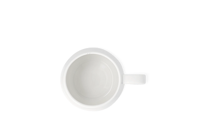 Tasse traces de ski dia Räder porcelaine blanche