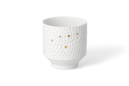 Photophore porcelaine flocons Räder porcelaine blanche