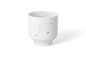 Photophore porcelaine flocons Räder porcelaine blanche