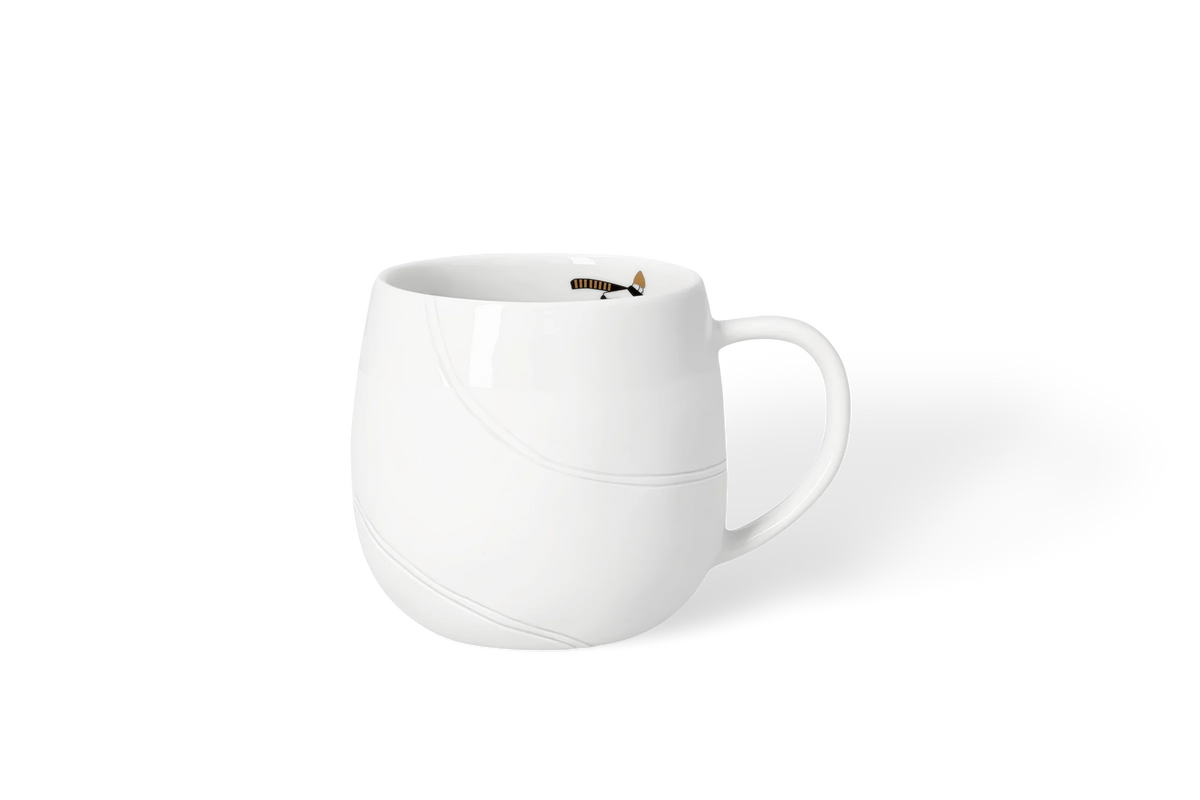 Tasse traces de traîneau dia Räder porcelaine