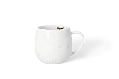 Tasse traces de traîneau dia Räder porcelaine