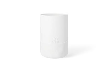 Vase traîneau à chiens en porcelaine Räder porcelaine blanche