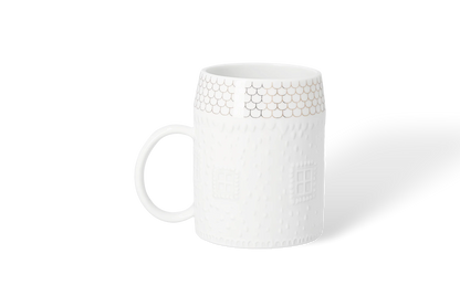 Mug bonhomme pain d'épice Räder porcelaine blanche