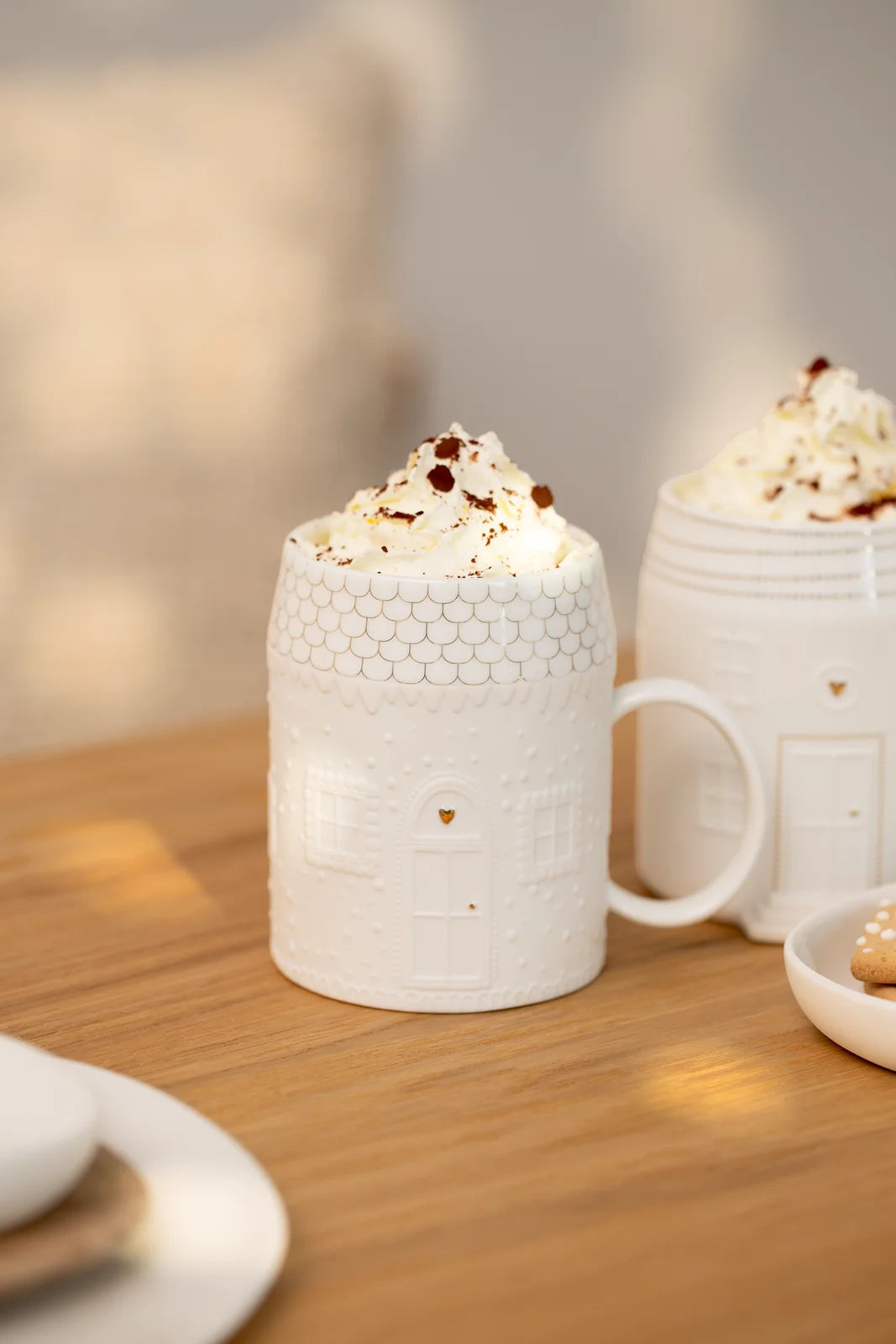 Mug bonhomme pain d'épice Räder porcelaine blanche