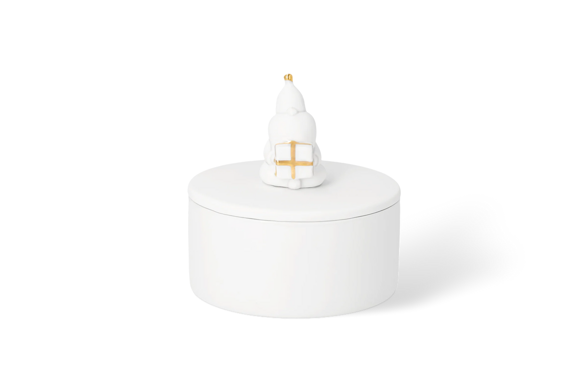 Pot à trésors Père Noël Räder porcelaine blanche